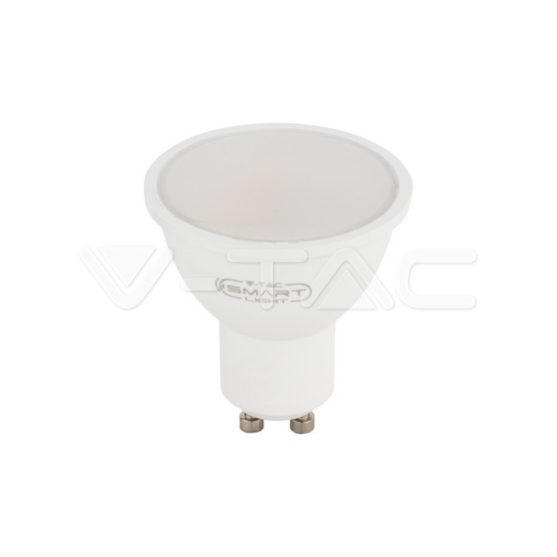 LED Крушка GU10 5.5W Дистанционно RGB+4000K Димираща LED крушки