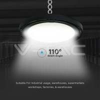 150W LED Камбана 6400K 120lm/W LED осветление