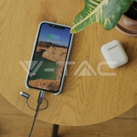 Кабел За Зареждане 2 в 3 Микро USB Кабели