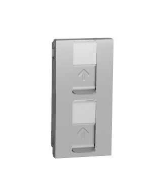 Розетка RJ45, кат.6, STP, 2 модула NEW UNICA контакти и ключове