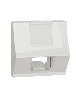 капак за RJ45 2xKeystone/Systimax 2 модула NEW UNICA контакти и ключове