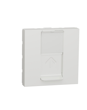 Розетка RJ45, кат. 6A FTP, 2 модула NEW UNICA контакти и ключове
