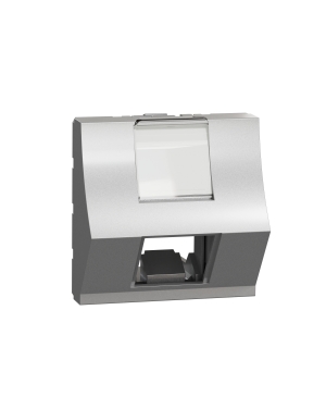 капак за RJ45 2xKeystone/Systimax 2 модула NEW UNICA контакти и ключове