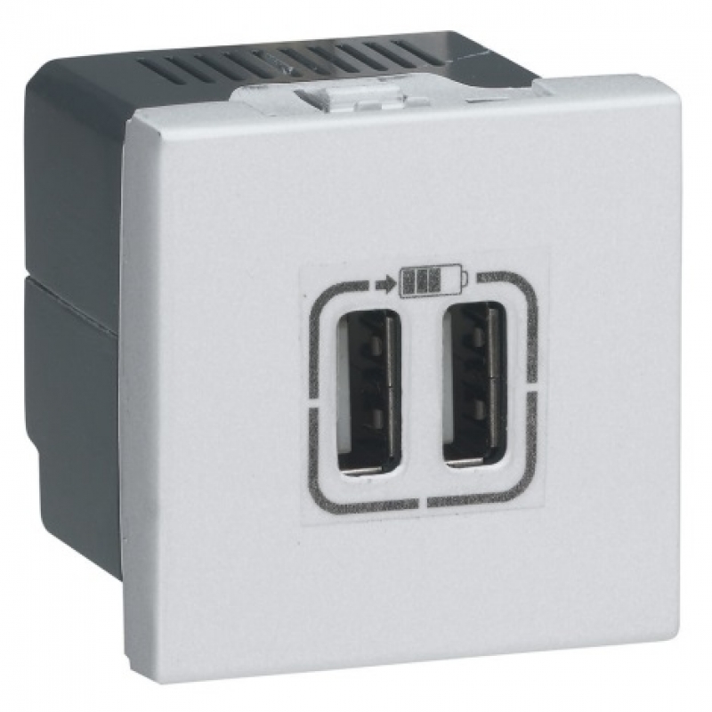 PRMOS NEW 2 X USB 2M Mosaic Legrand