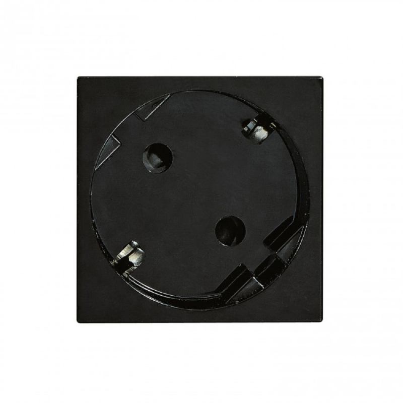 PRMOS КОНТАКТ ШУКО 2Р+Е (2M) ЧЕРЕН 45* Mosaic Legrand