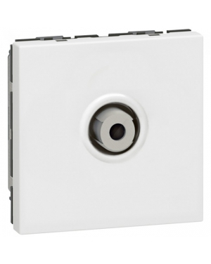 L078780 PRMOS РОЗЕТКА F КОНЕКТОР (2M) БЯЛ Mosaic Legrand