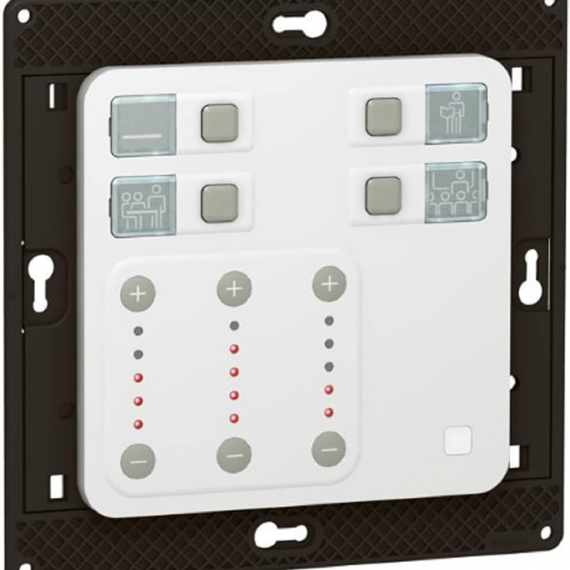 L078430 PRMOS ДИМЕР ТРИКРЪГОВ 3Х1000W/VA БЯЛ Mosaic Legrand
