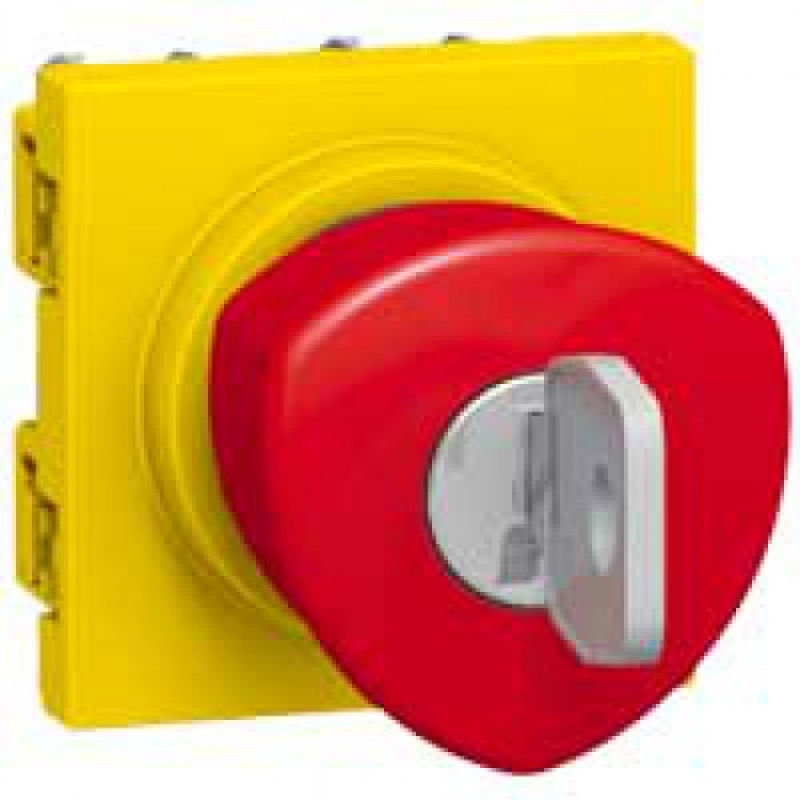 PRMOS БУТОН EMERGENCY STOP С КЛЮЧЕ 2М Mosaic Legrand