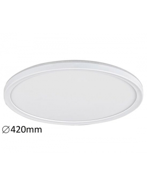Pavel плафон LED 22W бял кръгъл, IP20 LED плафони без сензори