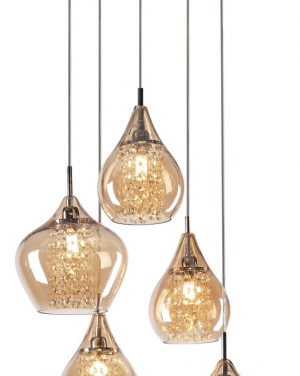 Cassandra пендел, G9 5X MAX 40W LED осветление