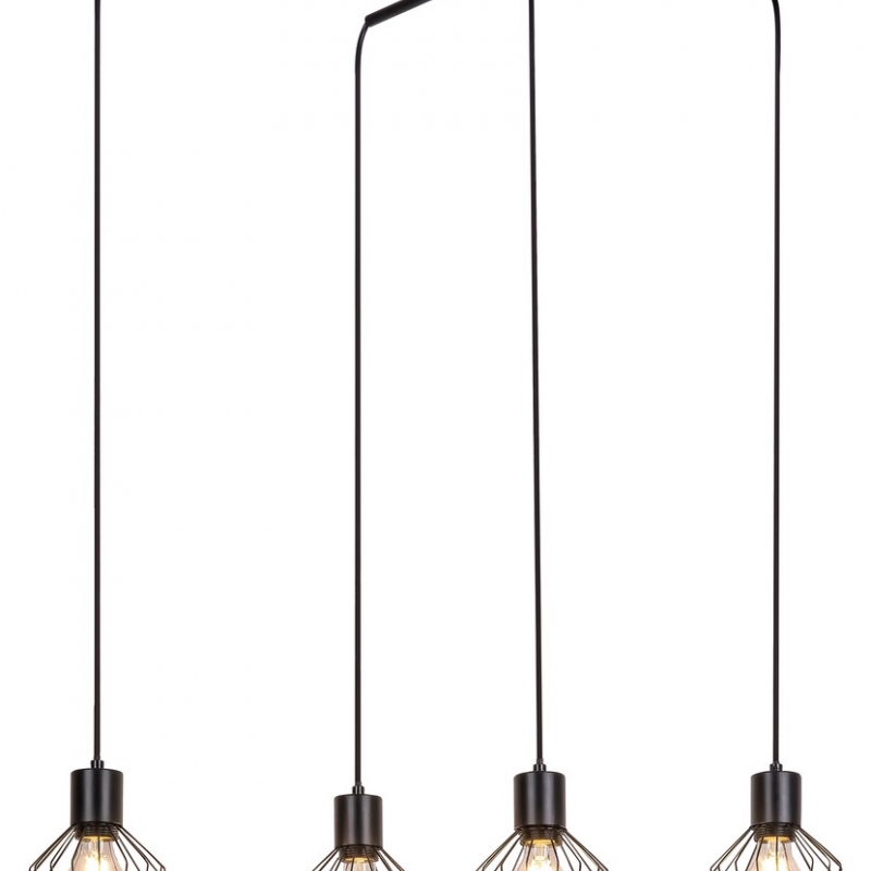3540 Belano, пендел, E27 4x MAX 40W,черно 3540 Belano, пендел, E27 4x MAX 40W,черно LED осветление