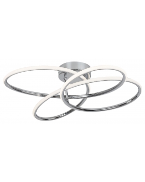 Piero,плафонLED30W, chrome, D57,5cm LED плафони без сензори