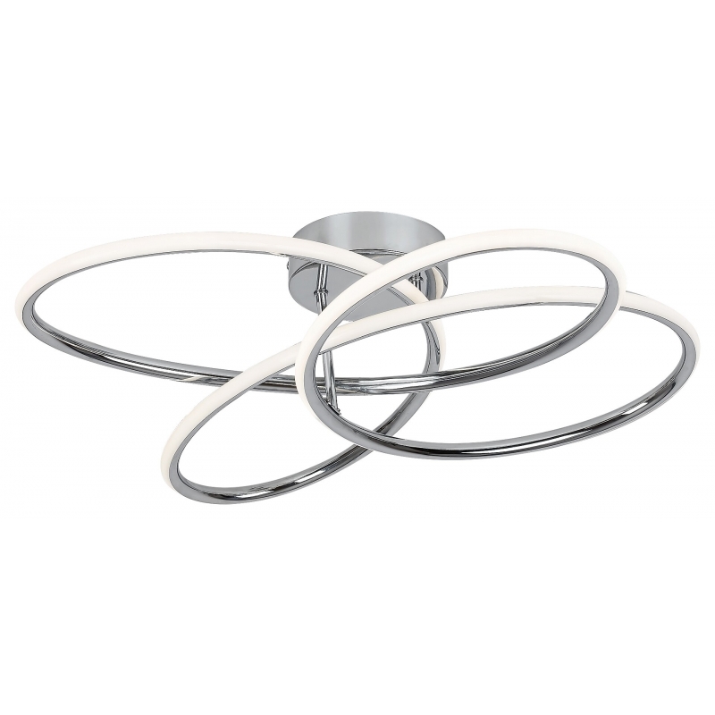 Piero,плафонLED30W, chrome, D57,5cm Piero,плафонLED30W, chrome, D57,5cm LED плафони без сензори