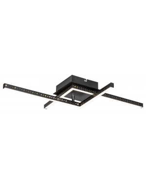 Casimir,плафонLED23W, черно, L62,5 LED плафони без сензори
