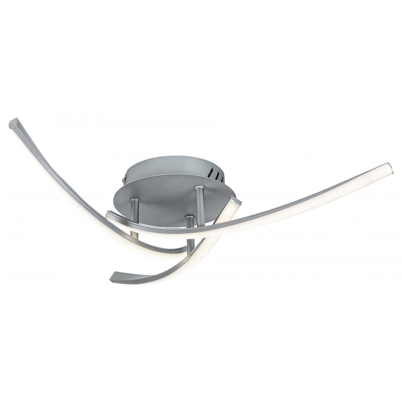 Tatjana,плафонLED22W, сребърно,D47 Tatjana,плафонLED22W, сребърно,D47 LED плафони без сензори