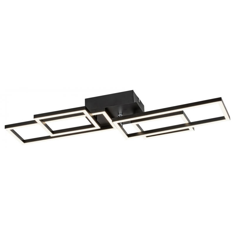 Quince,плафонLED40W,черно,L66 Quince,плафонLED40W,черно,L66 LED плафони без сензори