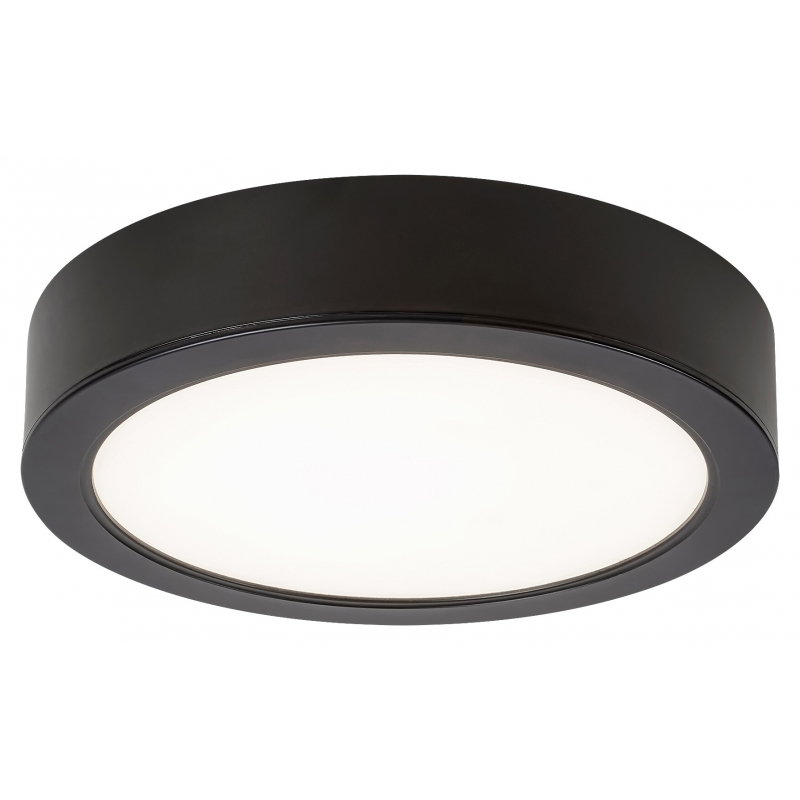 Shaun,плафон повърхностен монтаж LED 12W,bla.D14,5 LED плафони без сензори
