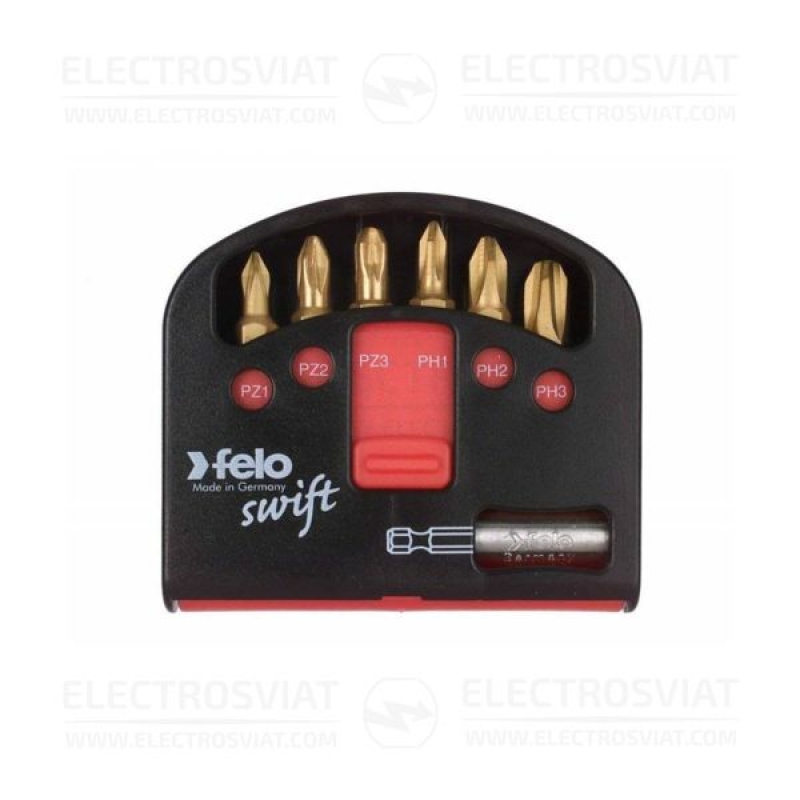 Комплект битове FELO TiN Box Swift 1,0 x 5,5 / 1,2 x 6,5 PZ 1 / PZ 2 Комплекти и сетове