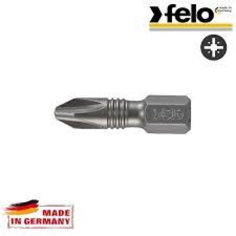Битове FELO Torsion PH2x25 /2бр. блистер/ Битове