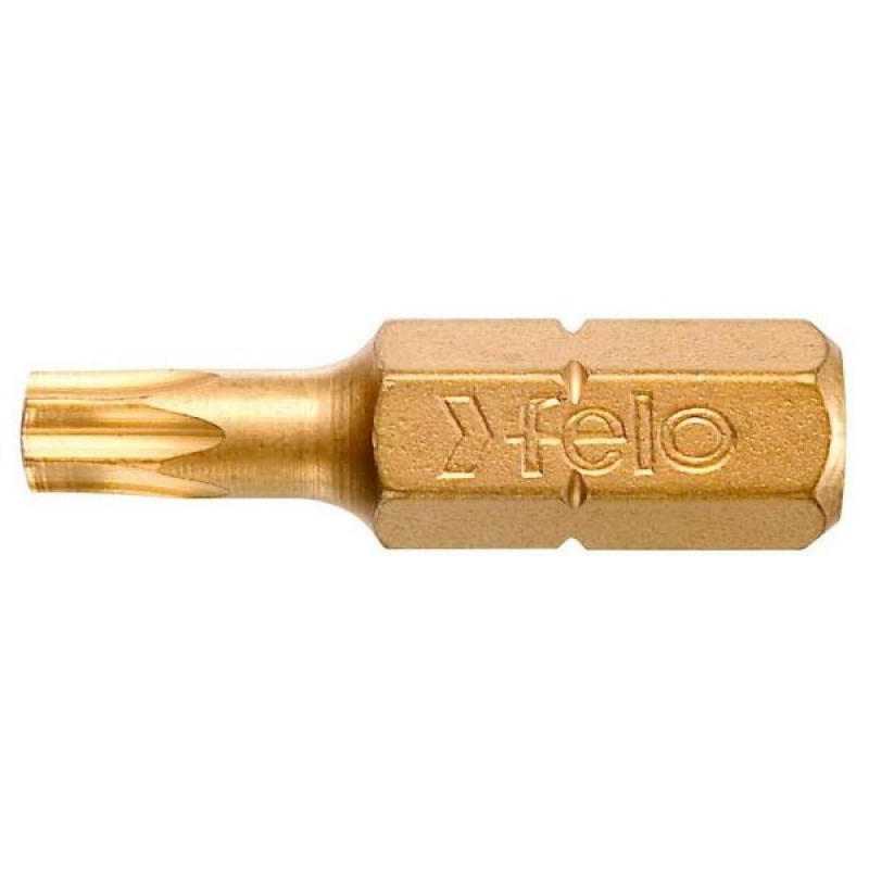 Бит FELO TiN Plus Torx 8 25mm C 6,3 Битове