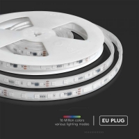 Комплект LED Magic Strip RGB 24V IP65 смарт контрол през телефон 12V LED ленти