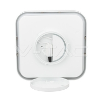 18W LED Плафон Квадрат Бяла Рамка 3000К IP44 LED плафони без сензори