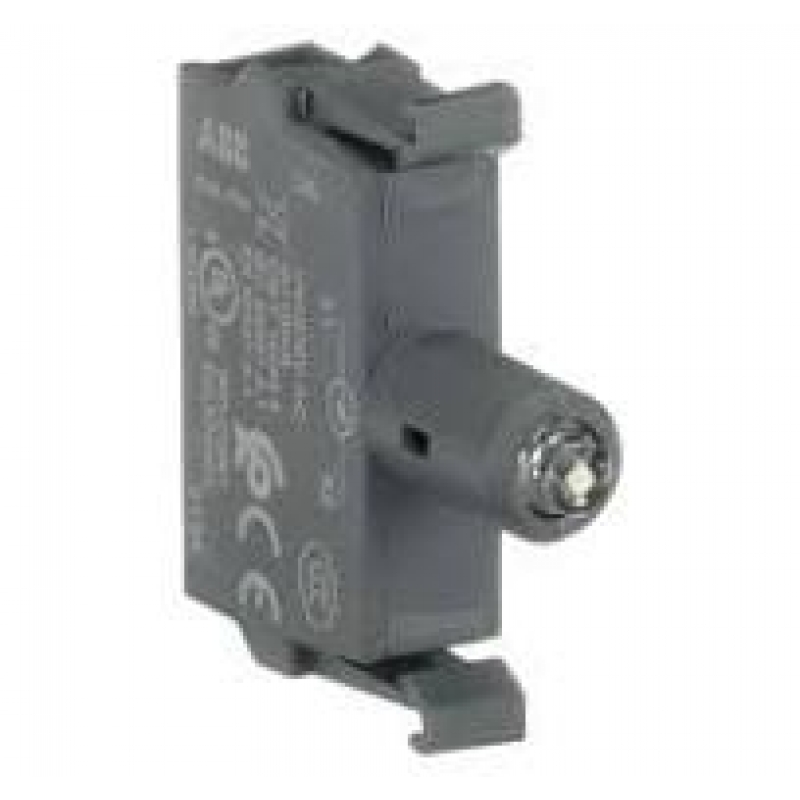 Лампов блок ABB MLBL-07W с LED Аксесоари за сигнални лампи и бутони