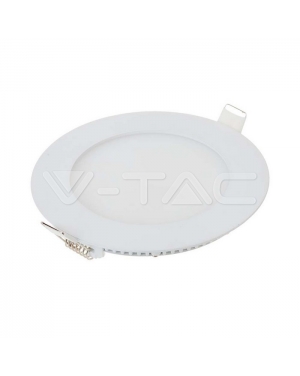 6W LED Premium Панел Кръг 6400K LED панели за скрит монтаж