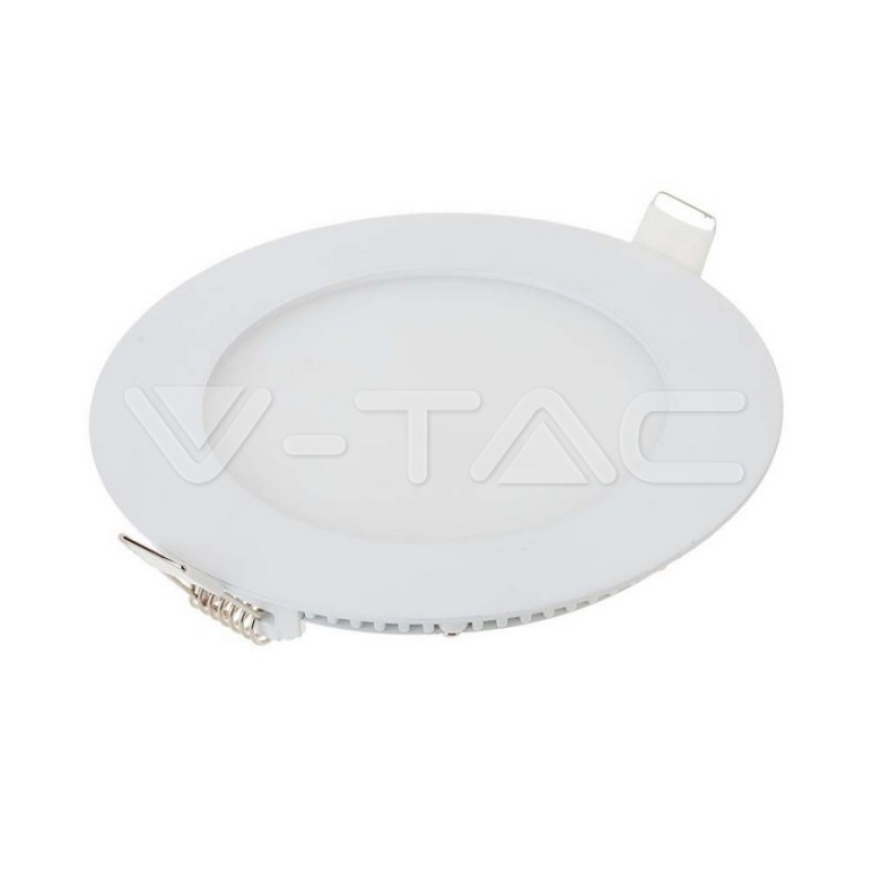 6W LED Premium Панел Кръг 6400K LED панели за скрит монтаж