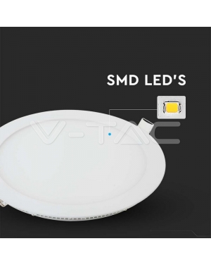 22W Led Панел Кръгъл 4000К LED панели за скрит монтаж