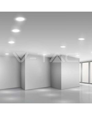 24W LED Premium Панел Кръг 6500K LED панели за скрит монтаж