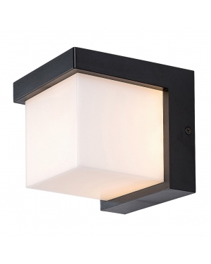 77095 Andelle, външен аплик,LED10W,черно,11,5x11,5 Фасадно LED осветление
