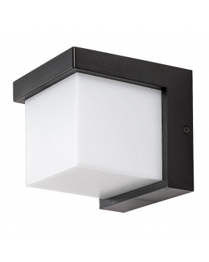 77095 Andelle, външен аплик,LED10W,черно,11,5x11,5 Фасадно LED осветление