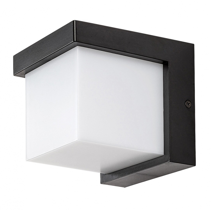 77095 Andelle, външен аплик,LED10W,черно,11,5x11,5 Фасадно LED осветление