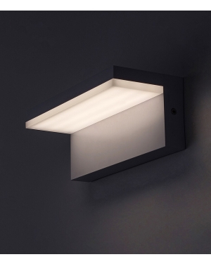 77093 Zaragoza, външен аплик, LED10W, L21cm, бяло Фасадно LED осветление