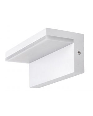77093 Zaragoza, външен аплик, LED10W, L21cm, бяло Фасадно LED осветление