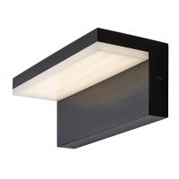 77092 Zaragoza, външен аплик, LED10W, L21cm, черно 77092 Zaragoza, външен аплик, LED10W, L21cm, черно Фасадно LED осветление