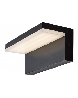 77092 Zaragoza, външен аплик, LED10W, L21cm, черно Фасадно LED осветление