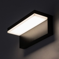 77092 Zaragoza, външен аплик, LED10W, L21cm, черно 77092 Zaragoza, външен аплик, LED10W, L21cm, черно Фасадно LED осветление