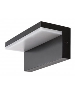 77092 Zaragoza, външен аплик, LED10W, L21cm, черно Фасадно LED осветление