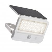 77090 Flaxton, външен соларен аплик, LED7W, бяло 77090 Flaxton, външен соларен аплик, LED7W, бяло Фасадно LED осветление