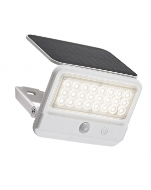 77090 Flaxton, външен соларен аплик, LED7W, бяло Фасадно LED осветление