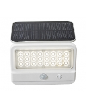 77090 Flaxton, външен соларен аплик, LED7W, бяло Фасадно LED осветление