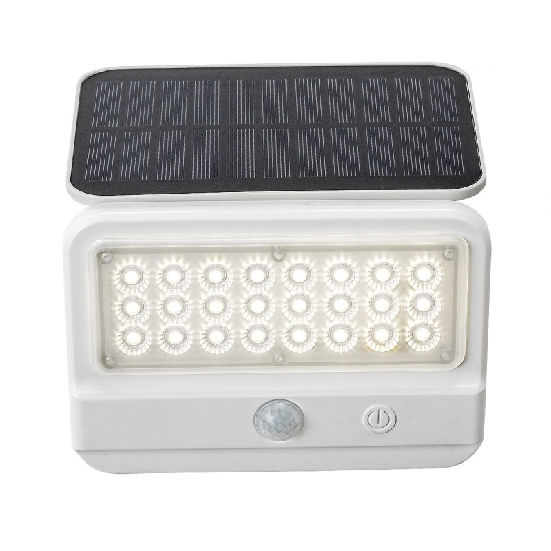 77090 Flaxton, външен соларен аплик, LED7W, бяло 77090 Flaxton, външен соларен аплик, LED7W, бяло Фасадно LED осветление