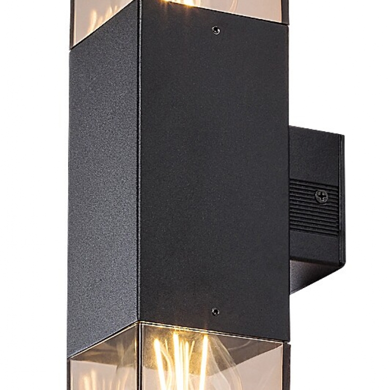 77081 Loanda, външен аплик, E27 2xMAX60W, H31,5cm Фасадно LED осветление