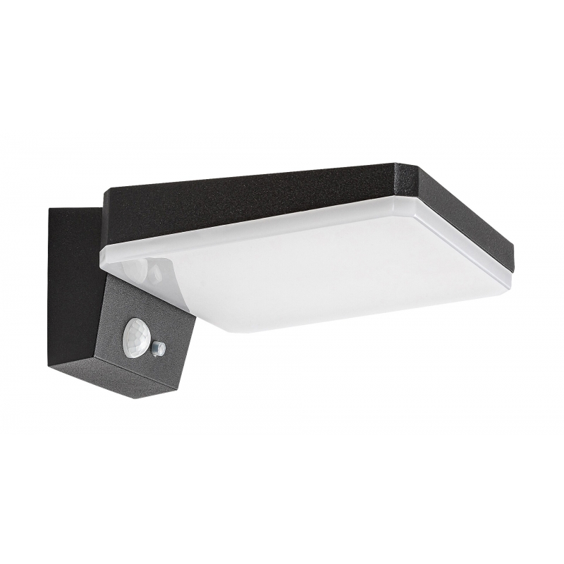 Lasset, външен соларен аплик, LED4,4W, L13,5cm Фасадно LED осветление