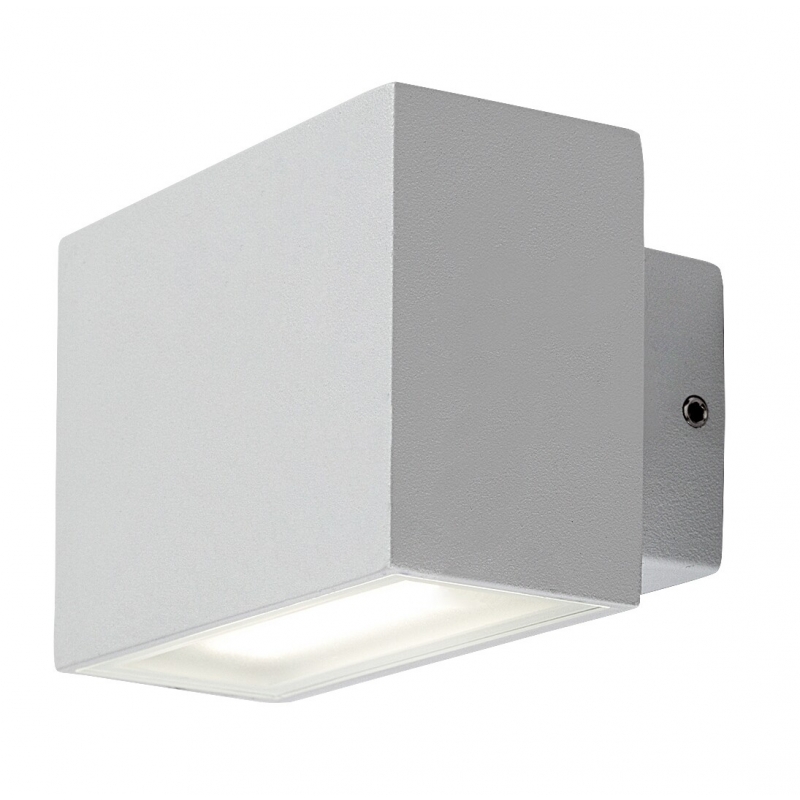 77074 Mataro, външен аплик, LED7W, L9cm, бяло 77074 Mataro, външен аплик, LED7W, L9cm, бяло Фасадно LED осветление