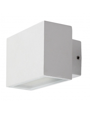 77074 Mataro, външен аплик, LED7W, L9cm, бяло Фасадно LED осветление