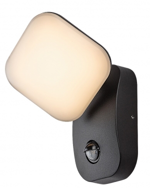 Odiel, външен аплик, LED12W, H22cm, сензор Фасадно LED осветление