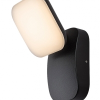  Odiel, външен аплик, LED12W, H22cm, черно Фасадно LED осветление